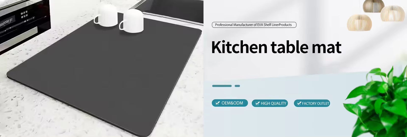 Tapete de mesa para uso doméstico