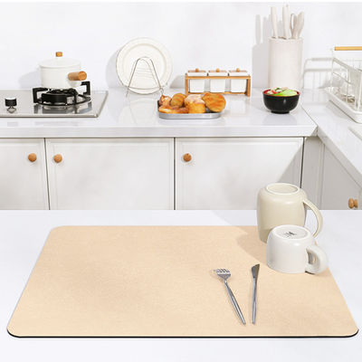 Super Water Absorbing Anti Skid Kitchen Mat for Coffee Machine on Kitchen Counter
