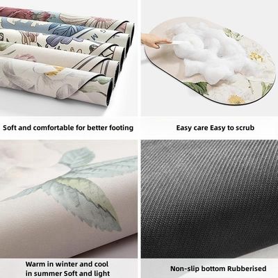 Modern Design Style Quick Drying Bath Tub Mat for Soft Waterproof Eva and Non Slip