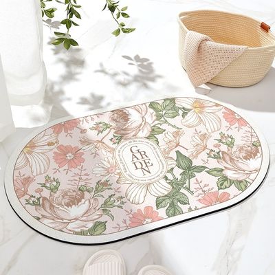 Modern Design Style Quick Drying Bath Tub Mat for Soft Waterproof Eva and Non Slip