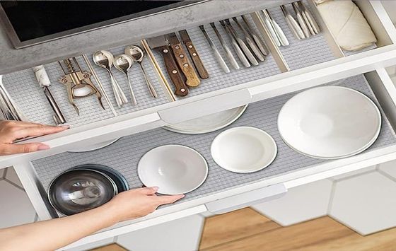 Non-slip Kitchen Cabinet Liner Mat Safe pure EVA for Table Decoration Accessories Type