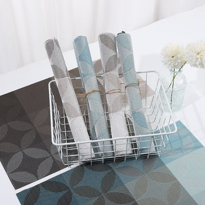 Anti-Skid PVC Place Mats for Breakfast Sustainable and Heat Resistant in Home Kitchen