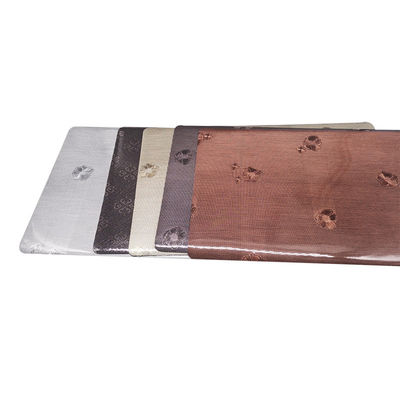 Modern Style Waterproof Eco-Friendly Non Slip Rose Gold Table Mats Pads for Home Deco