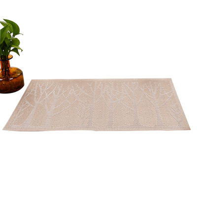 Rectangle Purple Custom Logo Pvc Placemat Table Mats Washable Waterproof Placemats